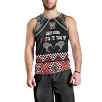 Aotearoa Toitu Te Tiriti Waitangi Men Tank Top Proud To Be Maori LT01 - Polynesian Pride