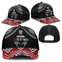 Aotearoa Toitu Te Tiriti Waitangi Mesh Trucker Cap Proud To Be Maori - Polynesian Pride