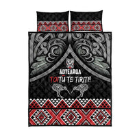 Aotearoa Toitu Te Tiriti Waitangi Quilt Bed Set Proud To Be Maori LT01 - Polynesian Pride