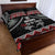 Aotearoa Toitu Te Tiriti Waitangi Quilt Bed Set Proud To Be Maori