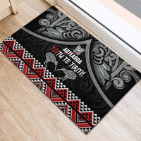 Aotearoa Toitu Te Tiriti Waitangi Rubber Doormat Proud To Be Maori LT01 - Polynesian Pride