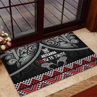 Aotearoa Toitu Te Tiriti Waitangi Rubber Doormat Proud To Be Maori LT01 - Polynesian Pride