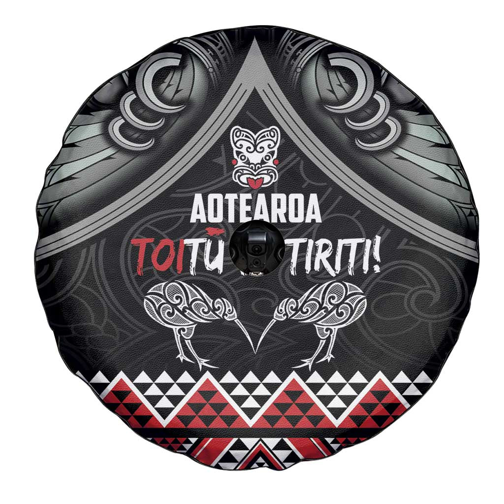 Aotearoa Toitu Te Tiriti Waitangi Spare Tire Cover Proud To Be Maori LT01 - Polynesian Pride