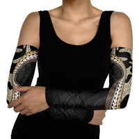 Beige Polynesian Starfish Unique Pattern Arm Sleeves LT01 - Polynesian Pride