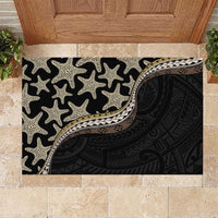 Beige Polynesian Starfish Unique Pattern Rubber Doormat LT01 Beige - Polynesian Pride
