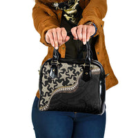 Beige Polynesian Starfish Unique Pattern Shoulder Handbag LT01 One Size Beige - Polynesian Pride