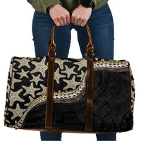 Beige Polynesian Starfish Unique Pattern Travel Bag LT01 Beige - Polynesian Pride