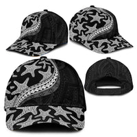 Monotone Polynesian Starfish Unique Pattern Classic Cap LT01 - Polynesian Pride