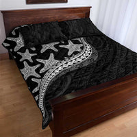 Monotone Polynesian Starfish Unique Pattern Quilt Bed Set LT01 - Polynesian Pride