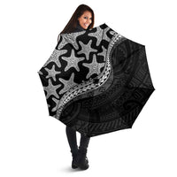Monotone Polynesian Starfish Unique Pattern Umbrella LT01 - Polynesian Pride