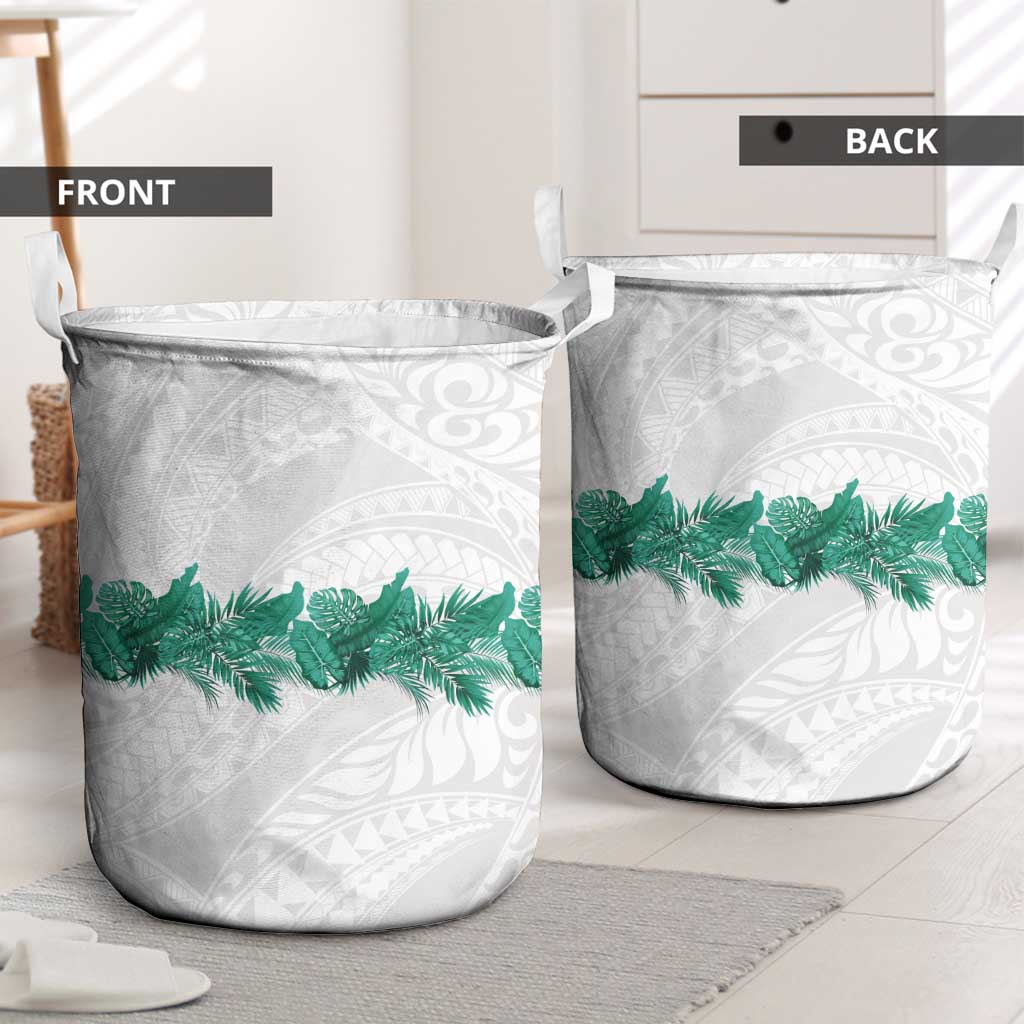 Hawaii Tropical Leaves Laundry Basket Polynesian Pattern LT01 - Polynesian Pride