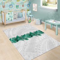 Hawaii Tropical Leaves Area Rug Polynesian Pattern LT01 - Polynesian Pride