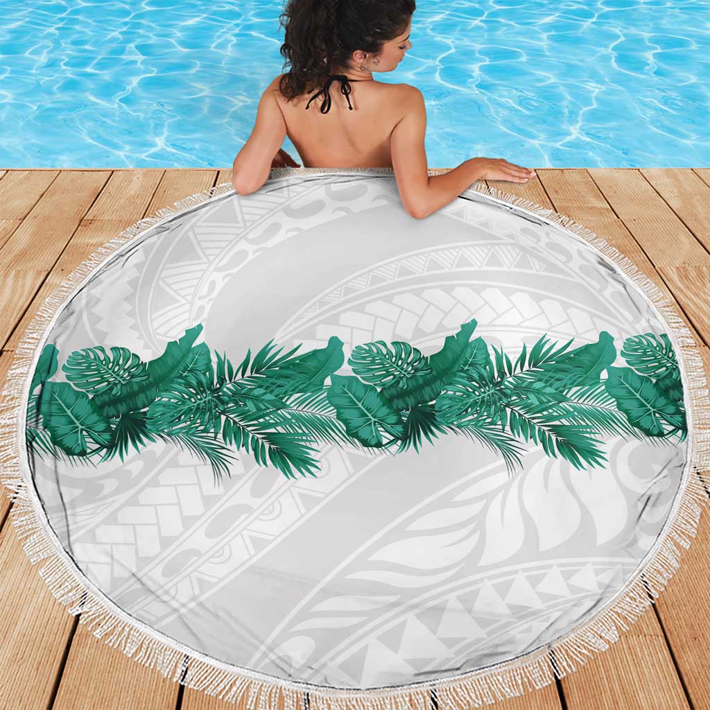 Hawaii Tropical Leaves Beach Blanket Polynesian Pattern LT01 - Polynesian Pride