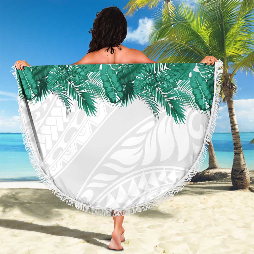 Hawaii Tropical Leaves Beach Blanket Polynesian Pattern LT01 - Polynesian Pride