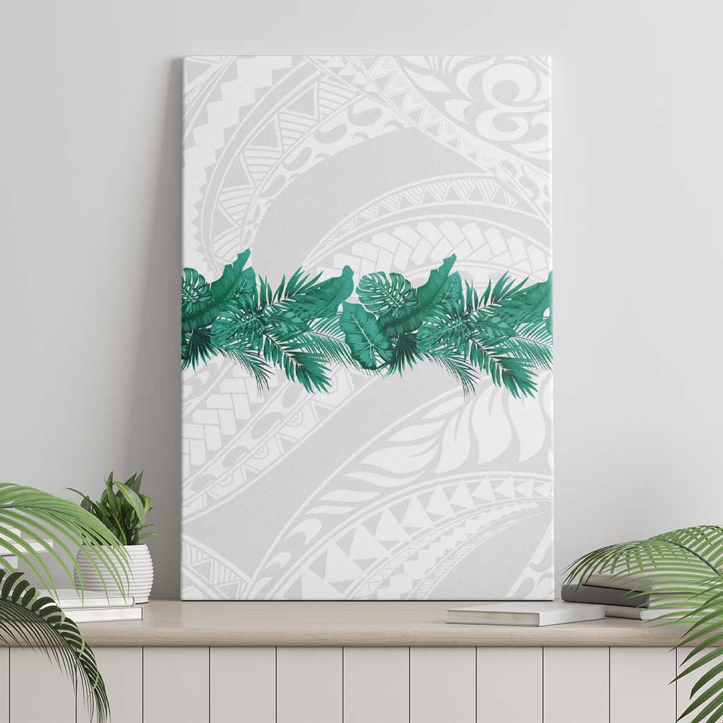 Hawaii Tropical Leaves Canvas Wall Art Polynesian Pattern LT01 - Polynesian Pride