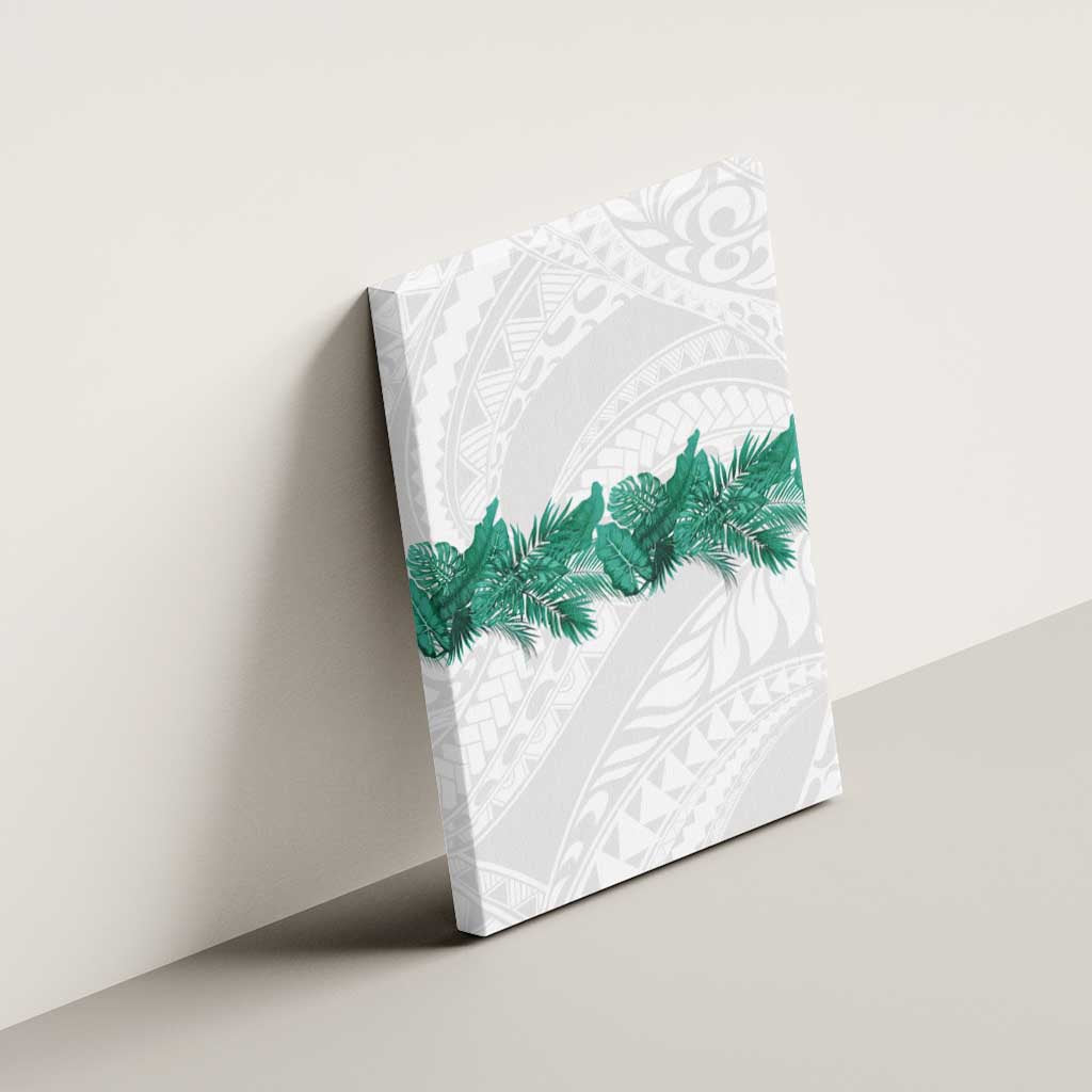 Hawaii Tropical Leaves Canvas Wall Art Polynesian Pattern LT01 - Polynesian Pride