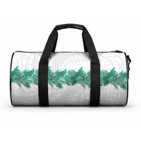 Hawaii Tropical Leaves Duffle Bag Polynesian Pattern LT01 One size White - Polynesian Pride