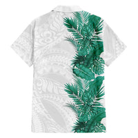 Hawaii Tropical Leaves Family Matching Long Sleeve Bodycon Dress and Hawaiian Shirt Polynesian Pattern LT01 - Polynesian Pride