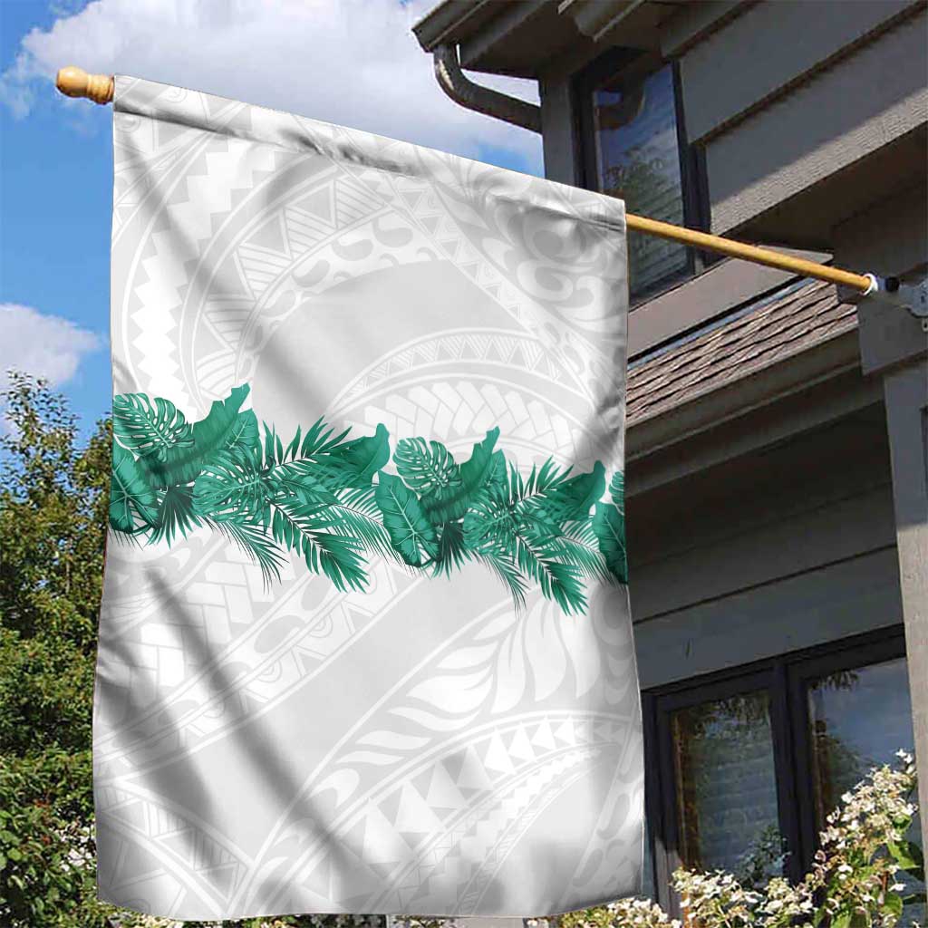 Hawaii Tropical Leaves Garden Flag Polynesian Pattern LT01 - Polynesian Pride