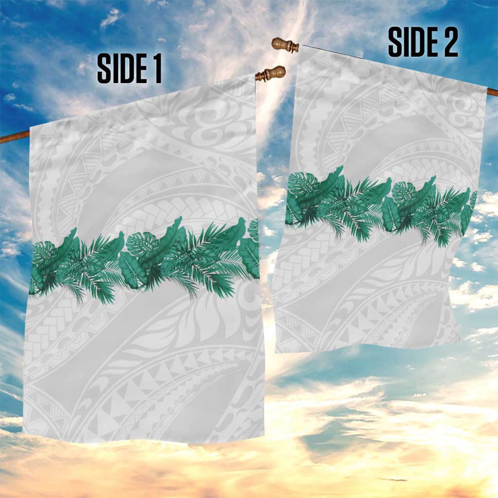 Hawaii Tropical Leaves Garden Flag Polynesian Pattern LT01 - Polynesian Pride