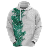Hawaii Tropical Leaves Hoodie Polynesian Pattern LT01 - Polynesian Pride
