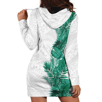 Hawaii Tropical Leaves Hoodie Dress Polynesian Pattern LT01 - Polynesian Pride