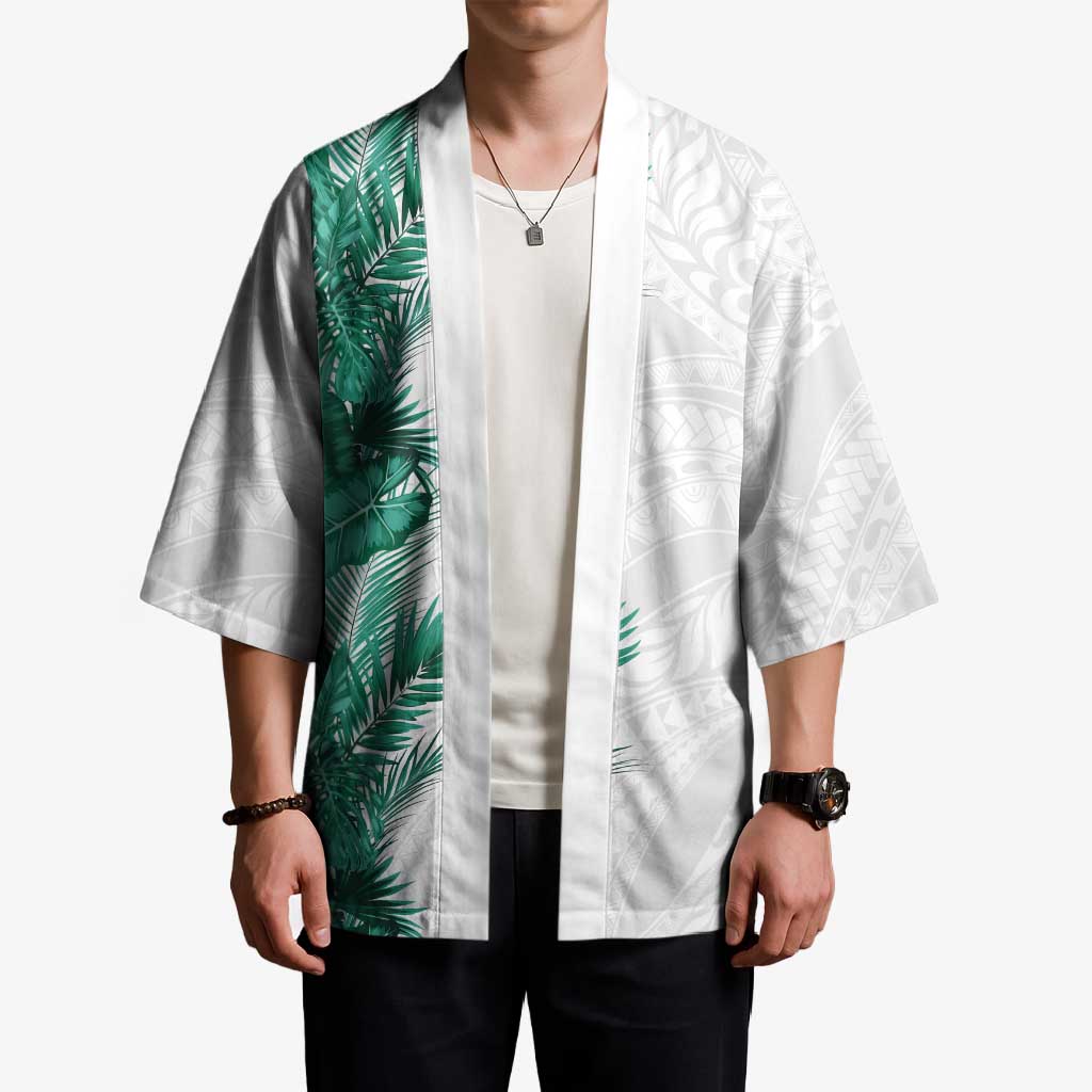 Hawaii Tropical Leaves Kimono Polynesian Pattern LT01 - Polynesian Pride