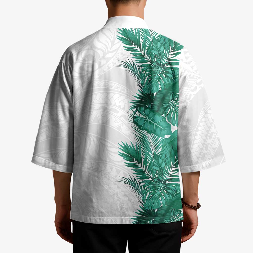 Hawaii Tropical Leaves Kimono Polynesian Pattern LT01 - Polynesian Pride