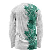 Hawaii Tropical Leaves Long Sleeve Shirt Polynesian Pattern LT01 - Polynesian Pride