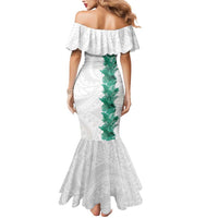 Hawaii Tropical Leaves Mermaid Dress Polynesian Pattern LT01 - Polynesian Pride