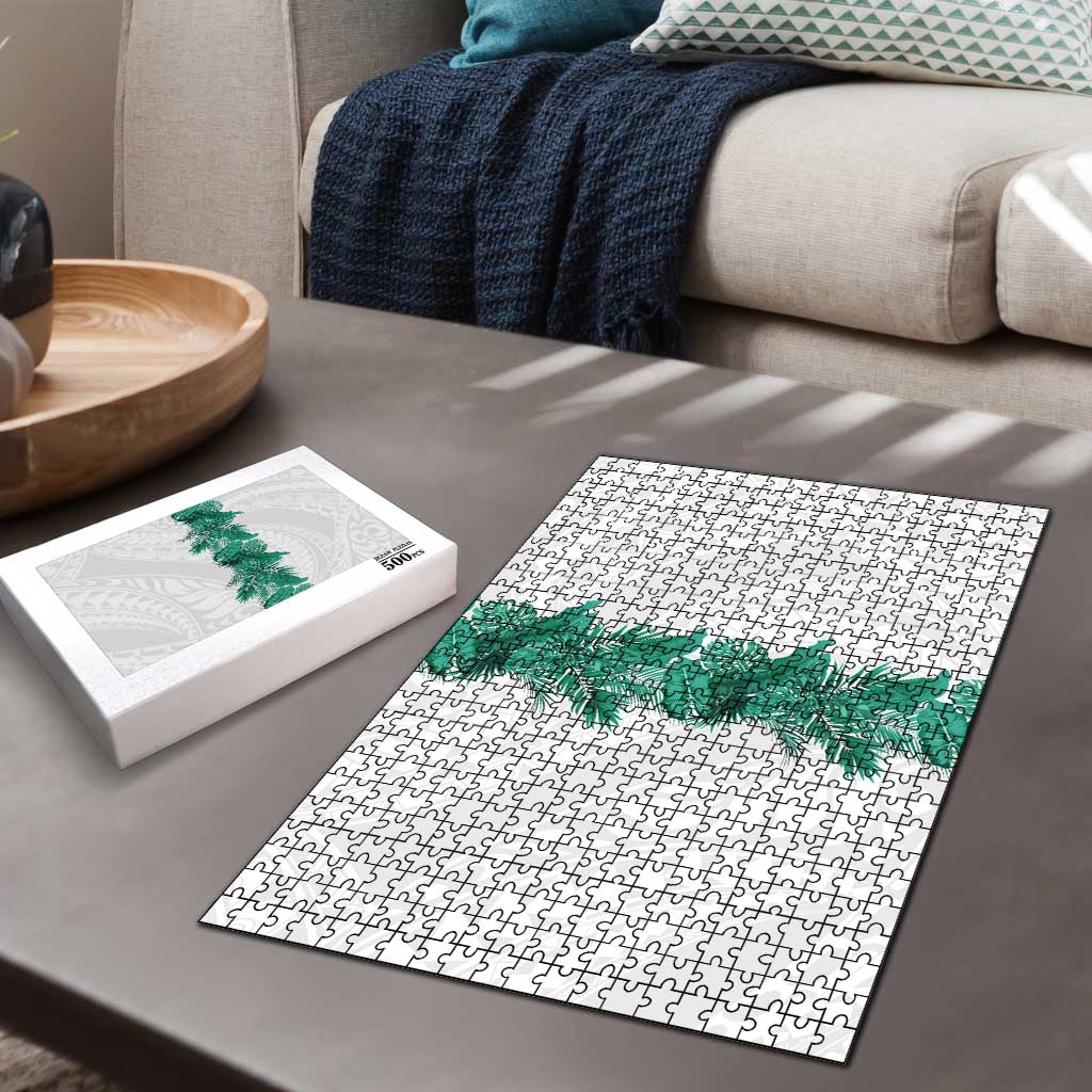 Hawaii Tropical Leaves Puzzle Polynesian Pattern LT01 - Polynesian Pride