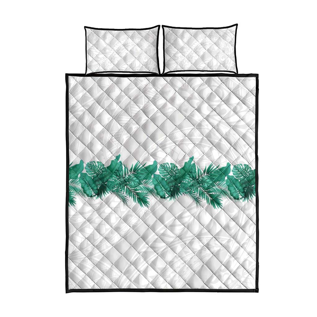 Hawaii Tropical Leaves Quilt Bed Set Polynesian Pattern LT01 - Polynesian Pride