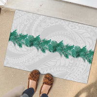 Hawaii Tropical Leaves Rubber Doormat Polynesian Pattern LT01 - Polynesian Pride