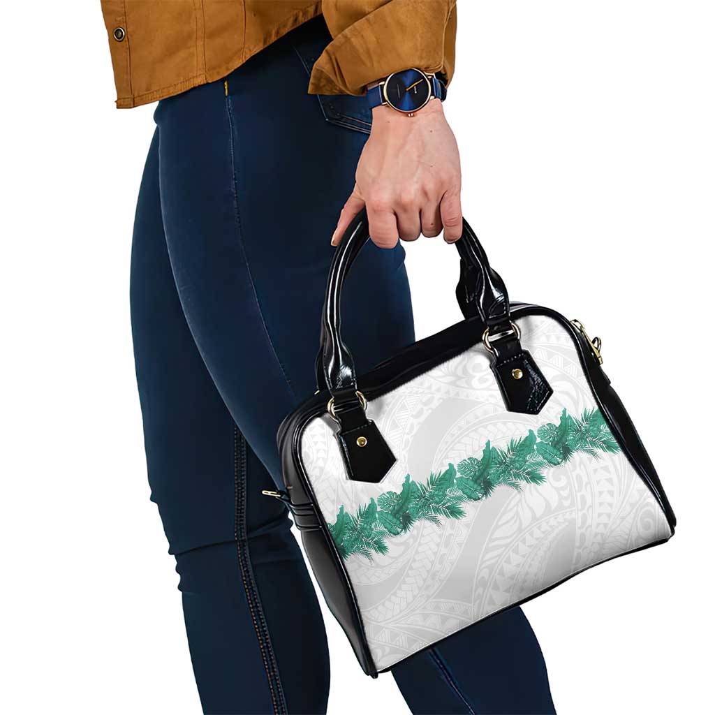 Hawaii Tropical Leaves Shoulder Handbag Polynesian Pattern LT01 - Polynesian Pride