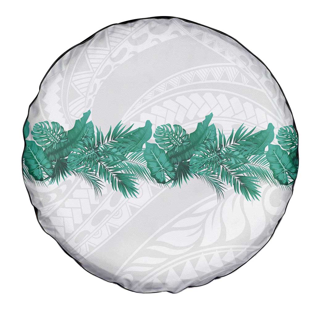 Hawaii Tropical Leaves Spare Tire Cover Polynesian Pattern LT01 - Polynesian Pride