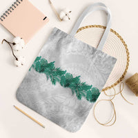Hawaii Tropical Leaves Tote Bag Polynesian Pattern LT01 White Strap One Size White - Polynesian Pride