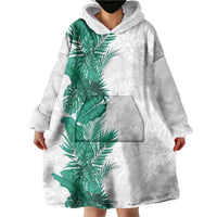 Hawaii Tropical Leaves Wearable Blanket Hoodie Polynesian Pattern LT01 - Polynesian Pride