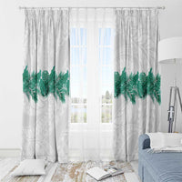 Hawaii Tropical Leaves Window Curtain Polynesian Pattern LT01 - Polynesian Pride