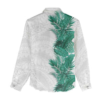 Hawaii Tropical Leaves Women Casual Shirt Polynesian Pattern LT01 - Polynesian Pride
