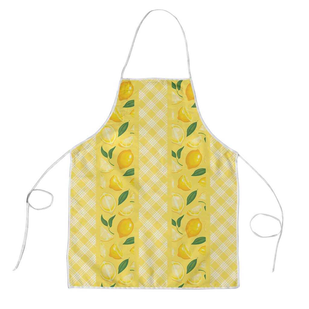 Hawaii Lemon Palaka Apron Striped Stylized LT01 Yellow - Polynesian Pride