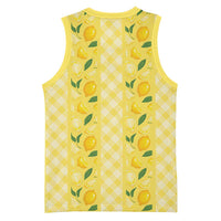 Hawaii Lemon Palaka Basketball Jersey Striped Stylized LT01 - Polynesian Pride