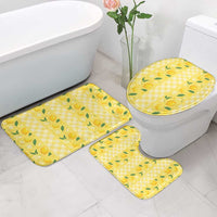 Hawaii Lemon Palaka Bathroom Set Striped Stylized LT01 - Polynesian Pride