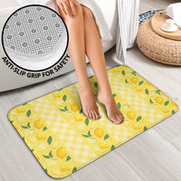 Hawaii Lemon Palaka Bathroom Set Striped Stylized LT01 - Polynesian Pride