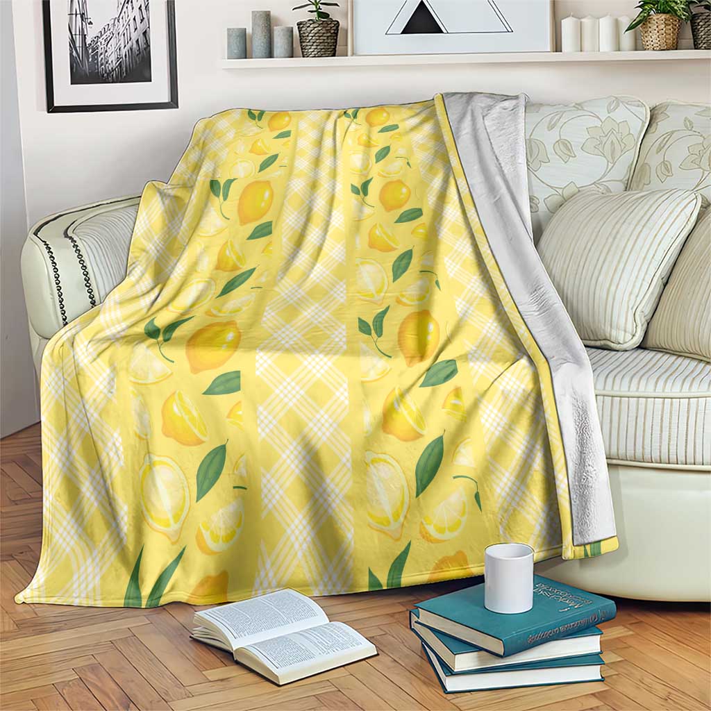 Hawaii Lemon Palaka Blanket Striped Stylized LT01 Yellow - Polynesian Pride
