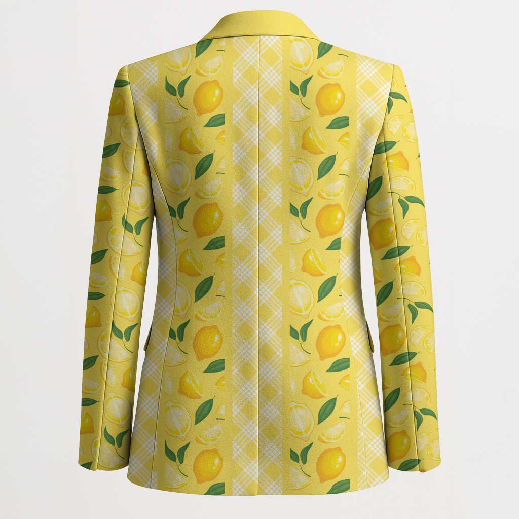 Hawaii Lemon Palaka Blazer Striped Stylized LT01 - Polynesian Pride