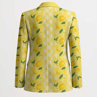 Hawaii Lemon Palaka Blazer Striped Stylized LT01 - Polynesian Pride