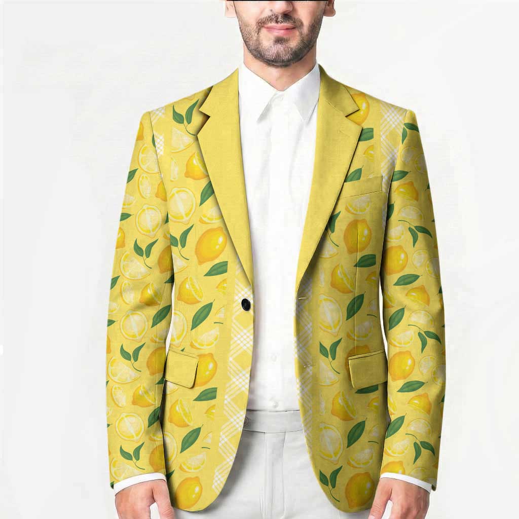 Hawaii Lemon Palaka Blazer Striped Stylized LT01 - Polynesian Pride
