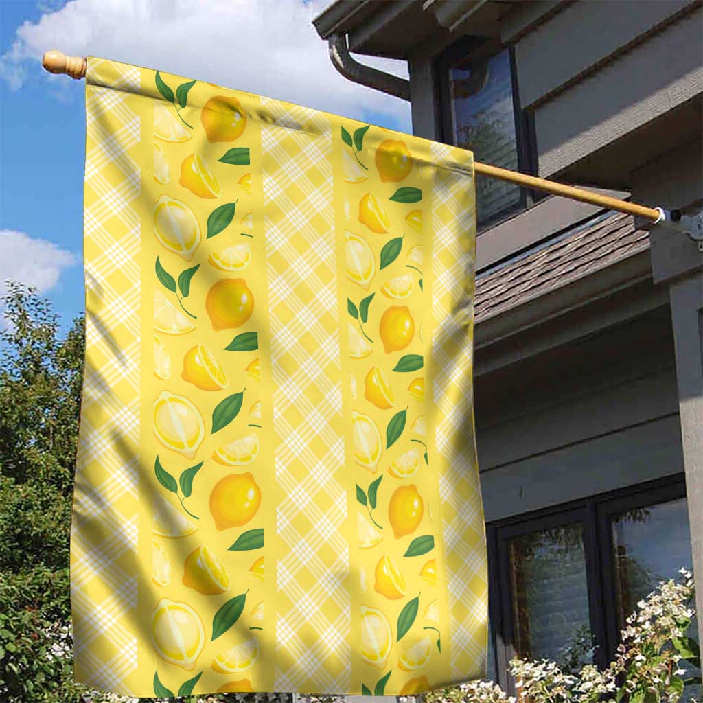 Hawaii Lemon Palaka Garden Flag Striped Stylized LT01 - Polynesian Pride