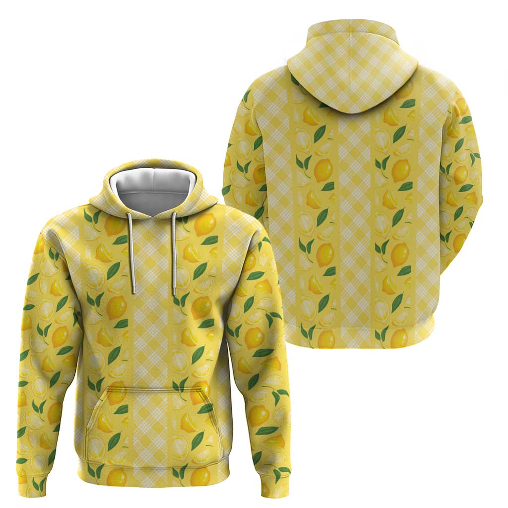 Hawaii Lemon Palaka Hoodie Striped Stylized LT01 - Polynesian Pride