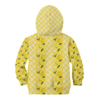 Hawaii Lemon Palaka Kid Hoodie Striped Stylized LT01 - Polynesian Pride